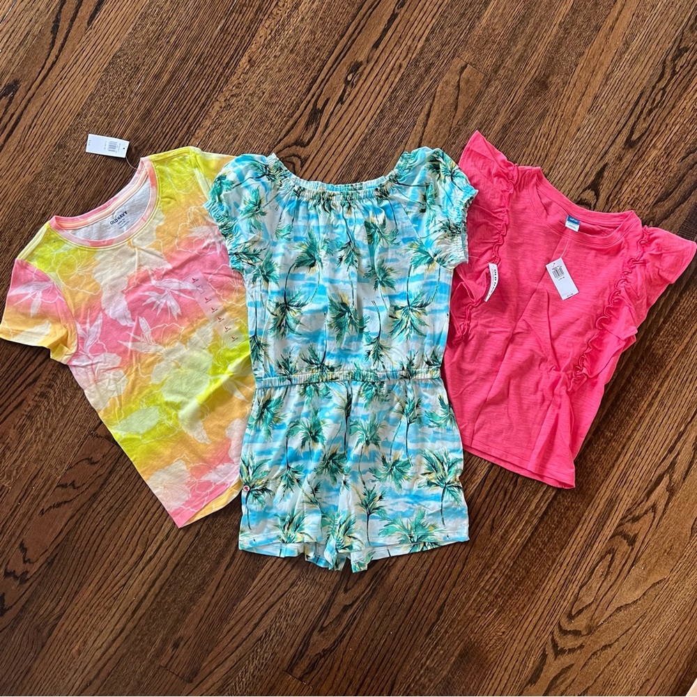 🎉HP🎉 Old Navy Girl Tropical Beach Summer Bundle